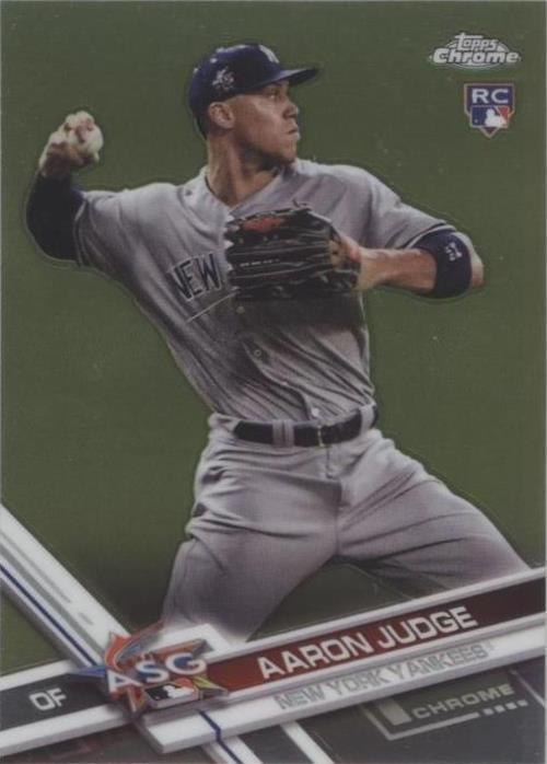 2017 Topps Chrome Update - Aaron Judge #HMT40 (RC) PSA 8