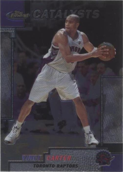1999-00 Topps Finest - Catalysts Vince Carter #235 BGS 8.5