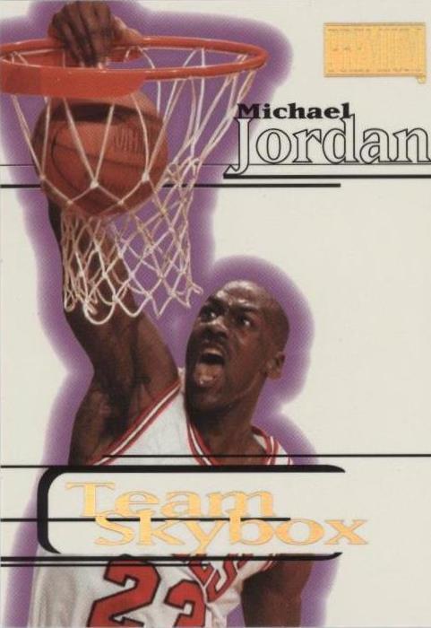 1997-98 Skybox Premium - Team Skybox Michael Jordan #235 PSA 9