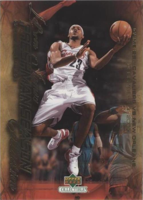 2003-04 Upper Deck LeBron James Freshman Season Collection - #29 PSA 7