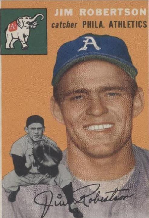 1954 Topps - Jim Robertson #149 (RC) PSA 6