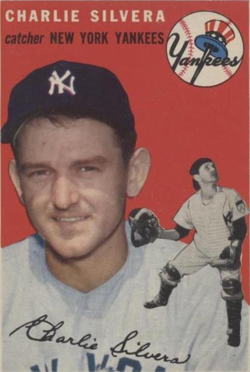 1954 Topps - Charlie Silvera #96 PSA 6