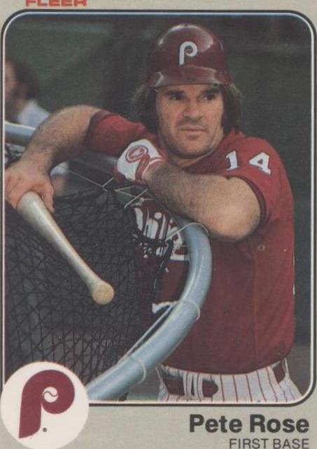 1983 Fleer - Pete Rose #171