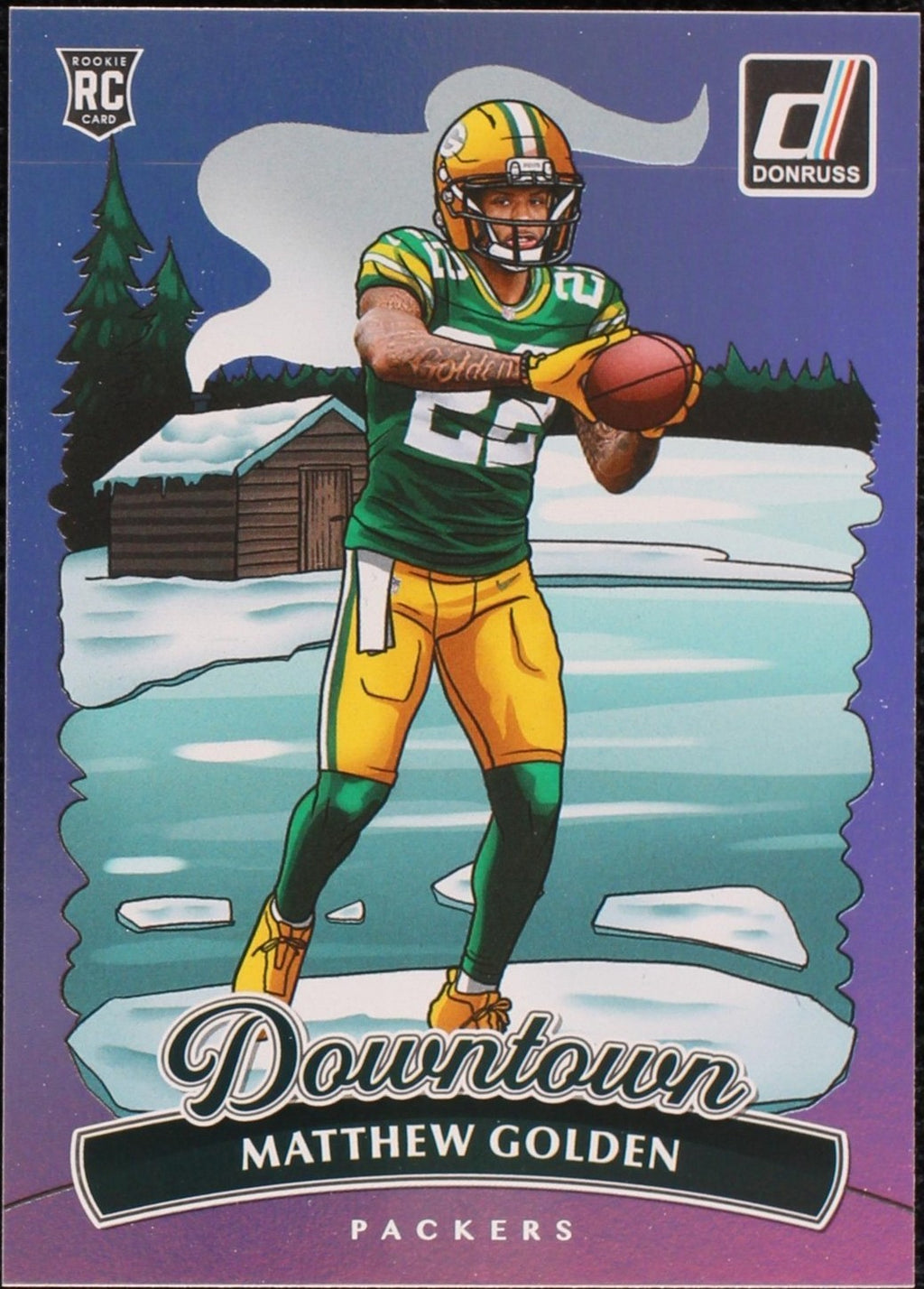 2025 Panini Donruss - Downtown! Matthew Golden #18 (RC)