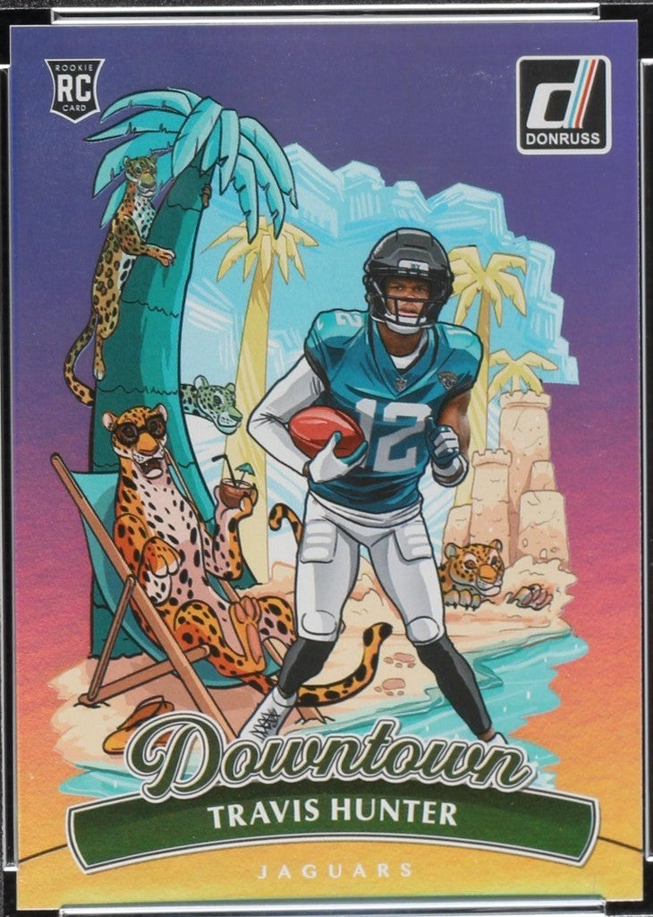 2025 Panini Donruss - Downtown! Travis Hunter #13 (RC)