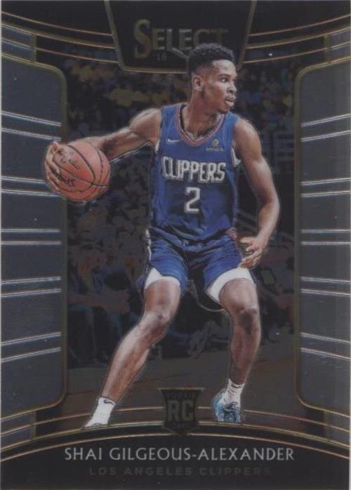 2018-19 Panini Select - Concourse Shai Gilgeous-Alexander #7 (RC) PSA 9