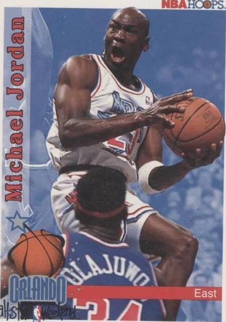 1992-93 NBA Hoops - Michael Jordan #298 PSA 8