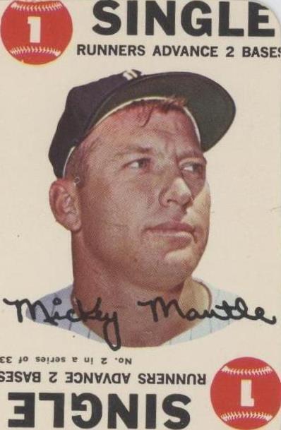 1968 Topps - Game Mickey Mantle #2